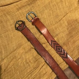 American Eagle brown belt